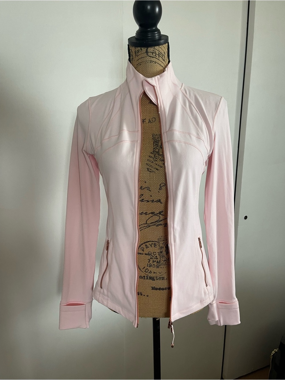lululemon athletica Pale Pink Full-Zip Utility Jacket